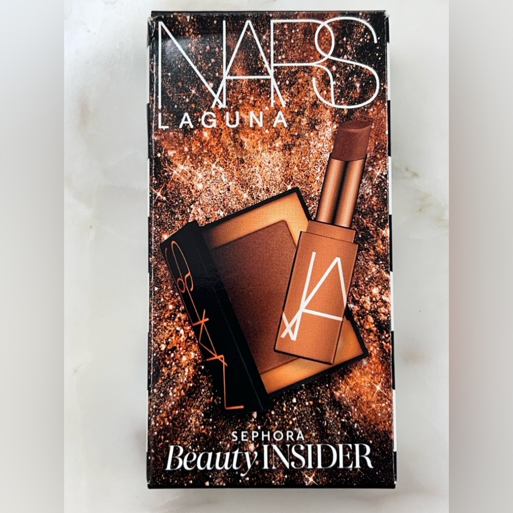 NARS 🤎 Laguna Bronzing Powder & Afterglow Lip Balm Set 🤎 NIB